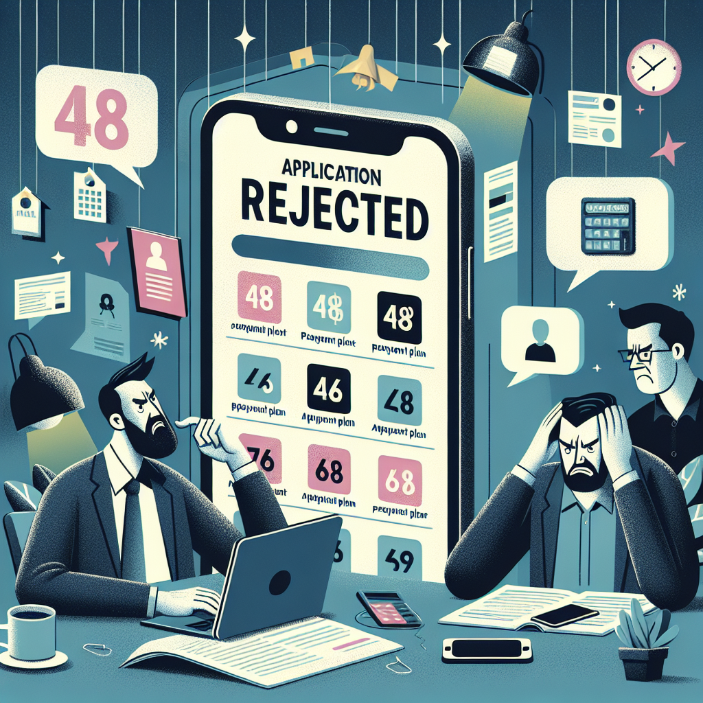 楽天モバイル 48回払い 審査 落ちってなぜ?