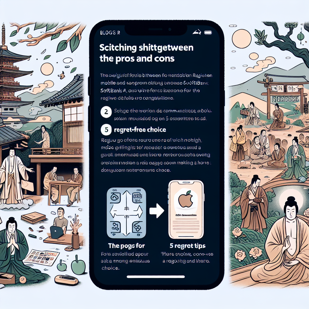 楽天モバイルとソフトバンク、乗り換えは得？損？後悔しない選び方5つ